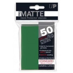 Ultra Pro Standard Card Sleeves Pro-Matte Green Standard (50ct)